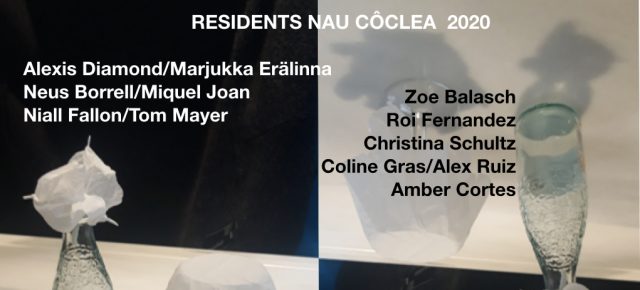 Residents a Nau Côclea 2020. Wellcome!