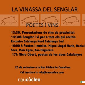 LA VINASSA DEL SENGLAR. Poetes, Músics i Vins de Catalunya Nord i Sud