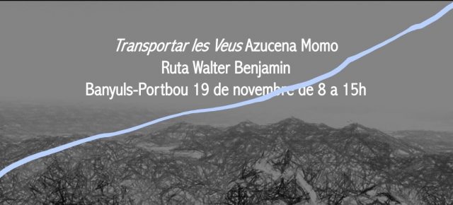Transportar les Veus  Azucena Momo. Dissabte 19 de novembre de 8 a 15h.