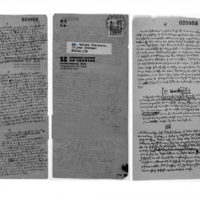 Una Desfilada de Sobres Buits de Anna Rovira guanya la Beca Walter Benjamin 2026 que atorguem amb la col·laboració del Museu Memorial de l'Exili. La caminada tindra lloc el 27 de setembre en el context del col·loqui Walter Benjamin